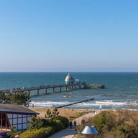 5-sterne-ferienwohnung Ostseeschatz Inklusive Strandkorb Von Mai - September Lejlighed Zingst